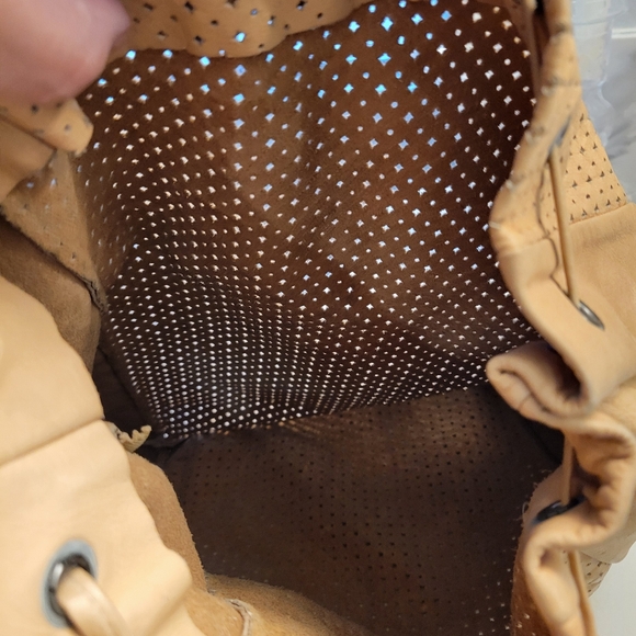 Leather Backpack Sling Bag - Picture 8 of 9